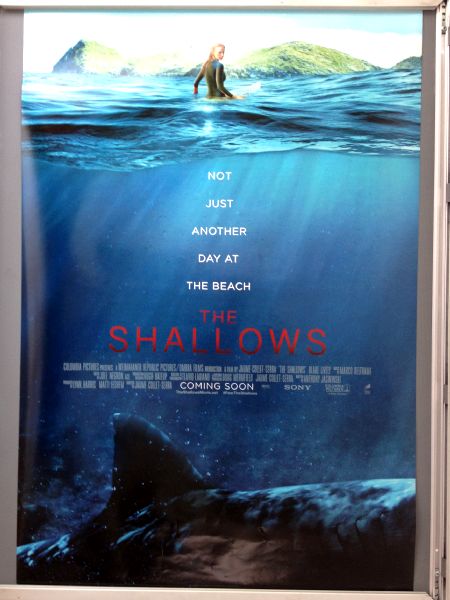 Cinema Poster: SHALLOWS, THE  2016 (One Sheet) Blake Lively Óscar Jaenada 