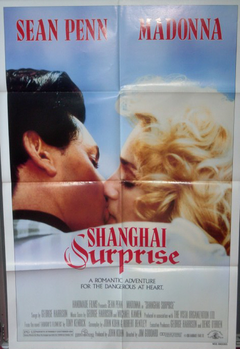 SHANGHAI SURPRISE: One Sheet Film Poster SHANGHAI SURPRISE: One Sheet Film Poster