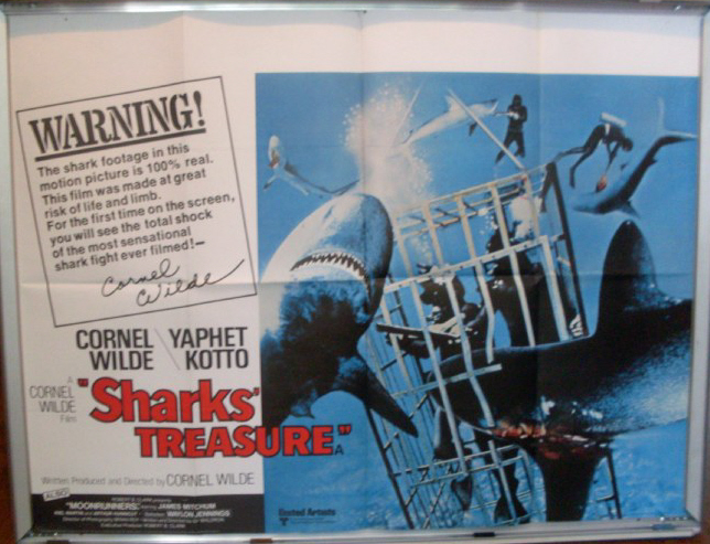 Cinema Poster: SHARKS' TREASURE 1975 (Quad) Yaphet Kotto John Neilson Cinema Poster: SHARKS' TREASURE 1975 (Quad) Yaphet Kotto John Neilson