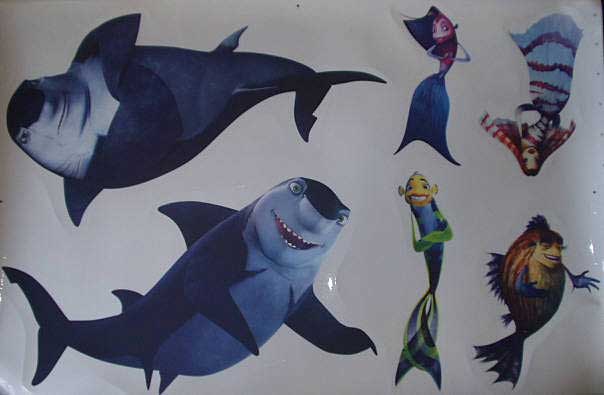 SHARK TALE: Promo Cinema Cling SHARK TALE: Promo Cinema Cling