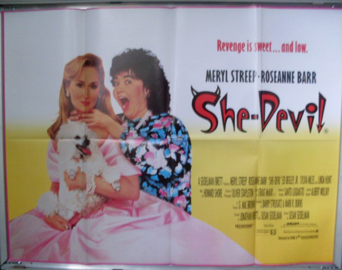 SHE-DEVIL: UK Quad Film Poster SHE-DEVIL: UK Quad Film Poster