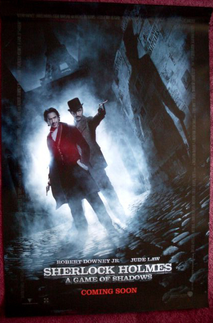 SHERLOCK HOLMES A GAME OF SHADOWS: Main One Sheet Film Poster