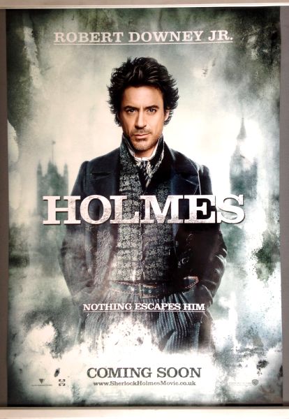 Cinema Poster: SHERLOCK HOLMES 2009 (Holmes/Robert Downey Jr One Sheet)