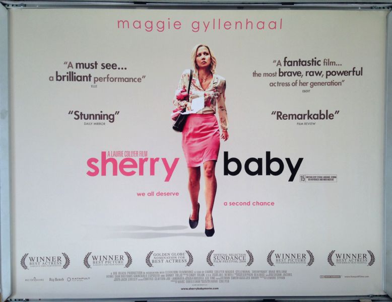 Cinema Poster: SHERRY BABY 2007 (Quad) Maggie Gyllenhaal Cinema Poster: SHERRY BABY 2007 (Quad) Maggie Gyllenhaal