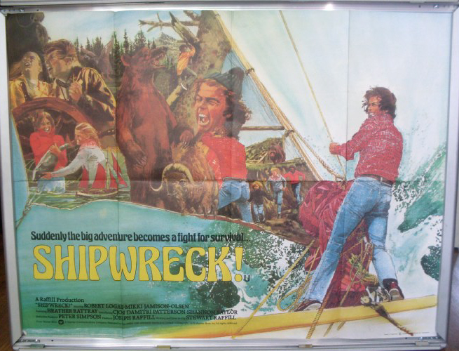 SHIPWRECK: UK Quad Film Poster SHIPWRECK: UK Quad Film Poster