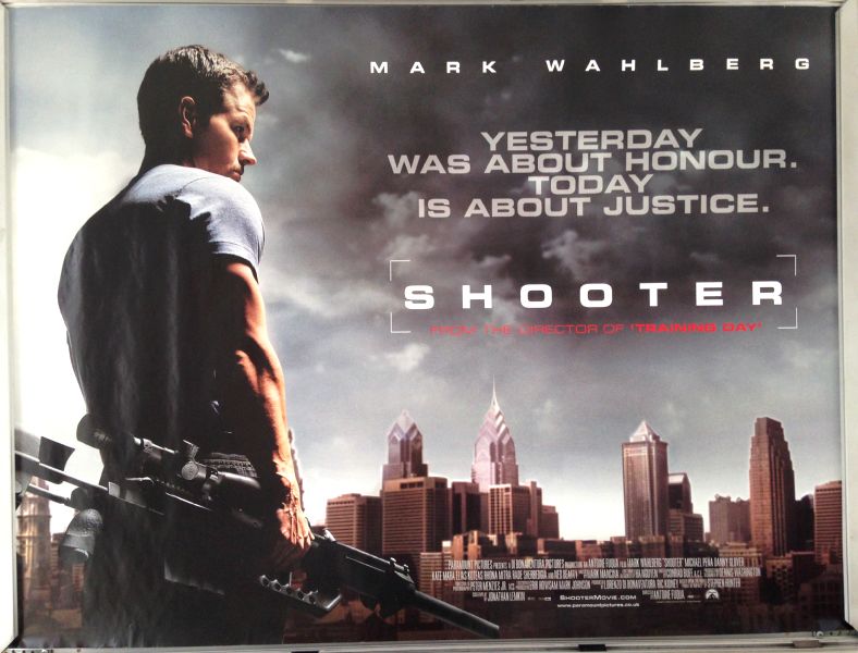 Cinema Poster: SHOOTER 2007 (Quad) Mark Wahlberg Danny Glover Rhona Mitra Cinema Poster: SHOOTER 2007 (Quad) Mark Wahlberg Danny Glover Rhona Mitra