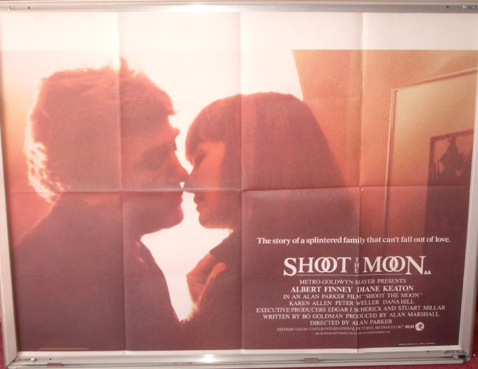 SHOOT THE MOON: Main UK Quad Film Poster