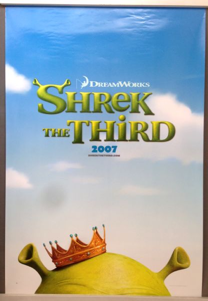 Cinema Poster: SHREK THE THIRD 2007 (First Advance One Sheet) Mike Myers Cinema Poster: SHREK THE THIRD 2007 (First Advance One Sheet) Mike Myers