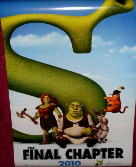 SHREK THE FINAL CHAPTER: Advance One Sheet Film Poster SHREK THE FINAL CHAPTER: Advance One Sheet Film Poster