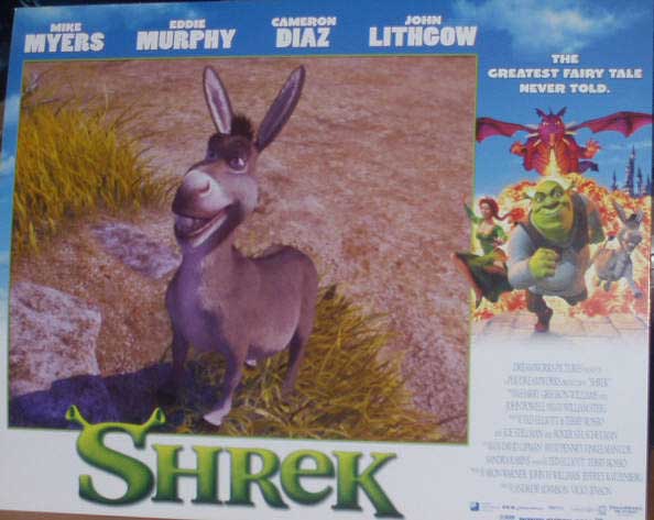 SHREK: Lobby Card (Donkey)