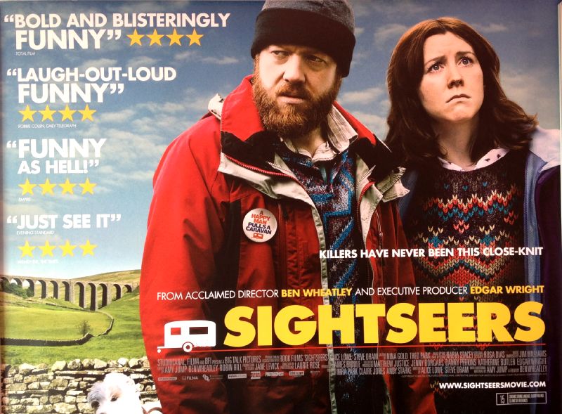Cinema Poster: SIGHTSEERS 2013 (Quad) Alice Lowe Steve Oram Eileen Davies