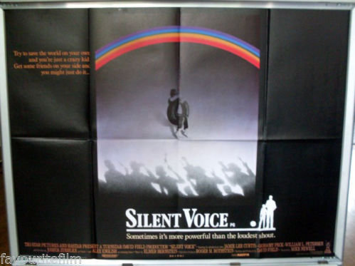 SILENT VOICE, THE: UK Quad Film Poster