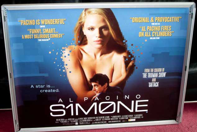 SIMONE: UK Quad Film Poster