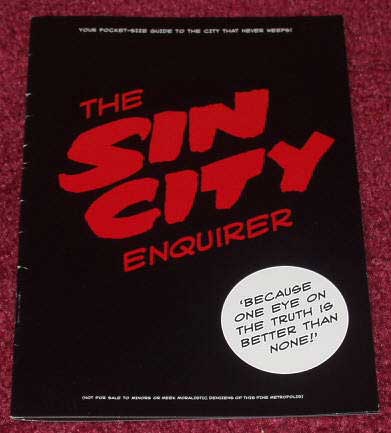 SIN CITY: Promo Booklet