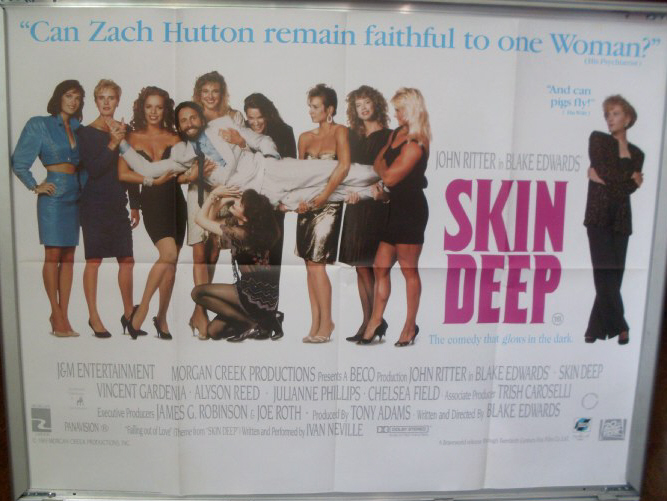 SKIN DEEP: UK Quad Film Poster