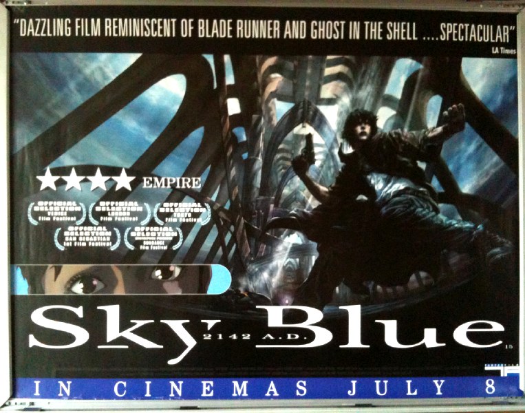 Cinema Poster: SKY BLUE Aka WONDERFUL DAYS 2003 (Quad) Moon-saeng Kim