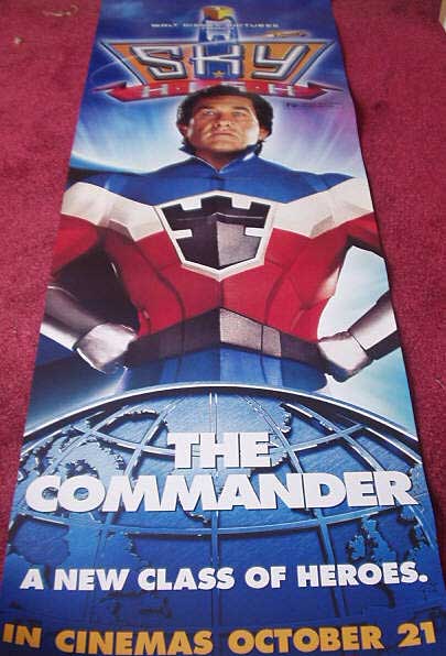 SKY HIGH: Kurt Russell/The Commander Cinema Banner SKY HIGH: Kurt Russell/The Commander Cinema Banner