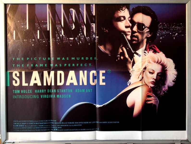 Cinema Poster: SLAM DANCE 1987 (Quad) Adam Ant Virginia Madsen Tom Hulce Cinema Poster: SLAM DANCE 1987 (Quad) Adam Ant Virginia Madsen Tom Hulce