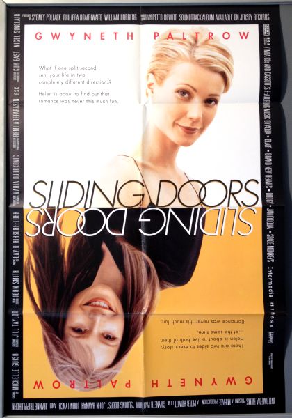 Cinema Poster: SLIDING DOORS 1998 (One Sheet) Gwyneth Paltrow John Hannah Cinema Poster: SLIDING DOORS 1998 (One Sheet) Gwyneth Paltrow John Hannah