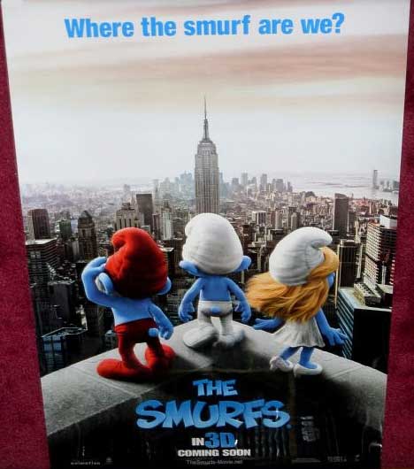 SMURFS, THE: Advance One Sheet Film Poster