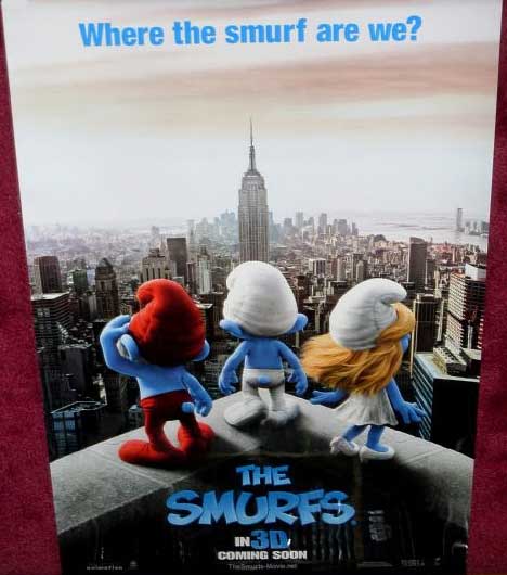 SMURFS, THE: Advance One Sheet Film Poster SMURFS, THE: Advance One Sheet Film Poster