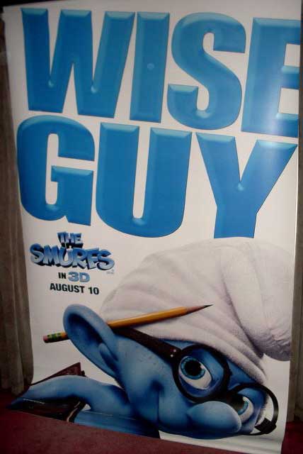 SMURFS, THE: Brainy Smurf Film Banner