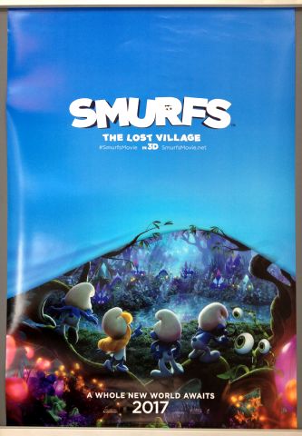 Cinema Poster: SMURFS THE LOST VILLAGE 2017 (Advance One Sheet) Michelle Rodriguez