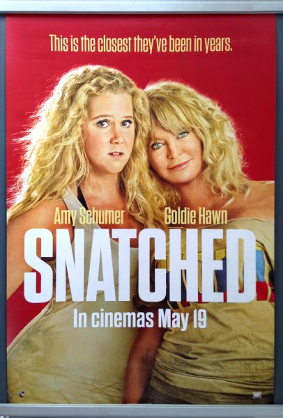 Cinema Poster: SNATCHED 2017 (One Sheet) Amy Schumer Goldie Hawn