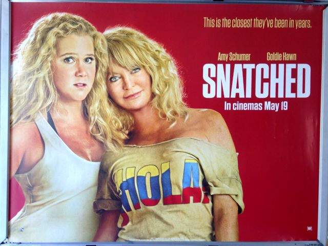 Cinema Poster: SNATCHED 2017 (Quad) Amy Schumer Goldie Hawn Cinema Poster: SNATCHED 2017 (Quad) Amy Schumer Goldie Hawn