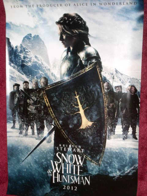 SNOW WHITE & THE HUNTSMAN: Kristin Stewart One Sheet Film Poster SNOW WHITE & THE HUNTSMAN: Kristin Stewart One Sheet Film Poster