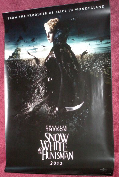 SNOW WHITE & THE HUNTSMAN: Charlize Theron One Sheet Film Poster