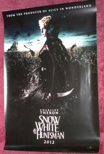 SNOW WHITE & THE HUNTSMAN: Charlize Theron One Sheet Film Poster SNOW WHITE & THE HUNTSMAN: Charlize Theron One Sheet Film Poster