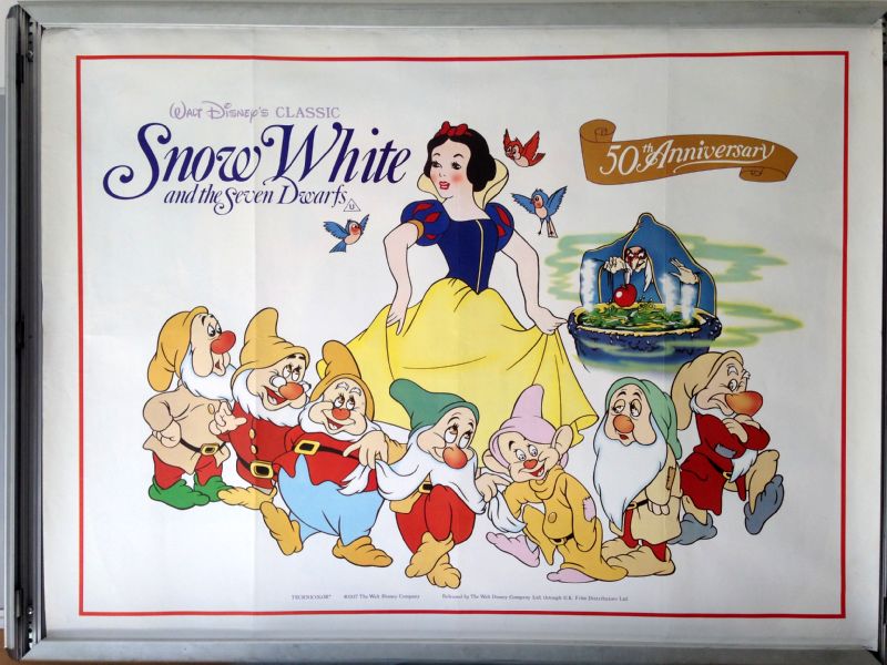 Cinema Poster: SNOW WHITE AND THE SEVEN DWARVES (1987 RR Quad) Cinema Poster: SNOW WHITE AND THE SEVEN DWARVES (1987 RR Quad)