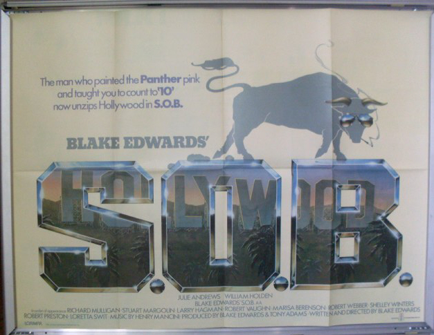 S.O.B./SOB: UK Quad Film Poster S.O.B./SOB: UK Quad Film Poster