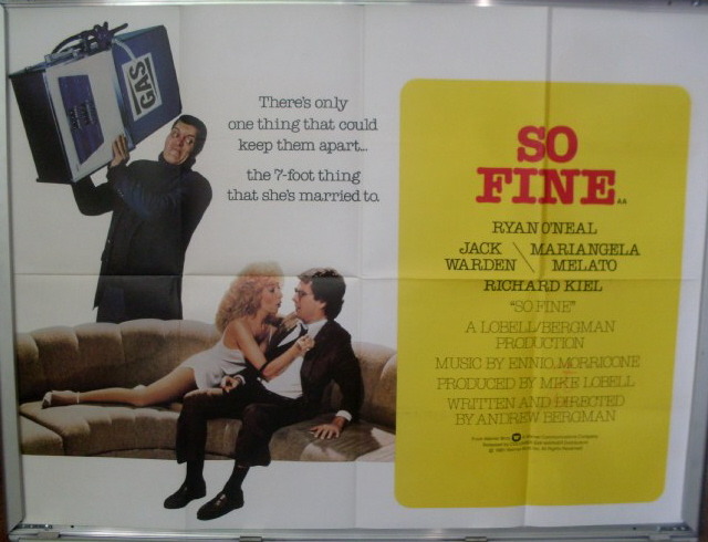 SO FINE: UK Quad Film Poster SO FINE: UK Quad Film Poster