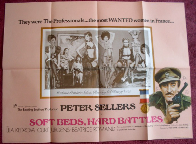 SOFT BEDS, HARD BATTLES: UK Quad Film Poster