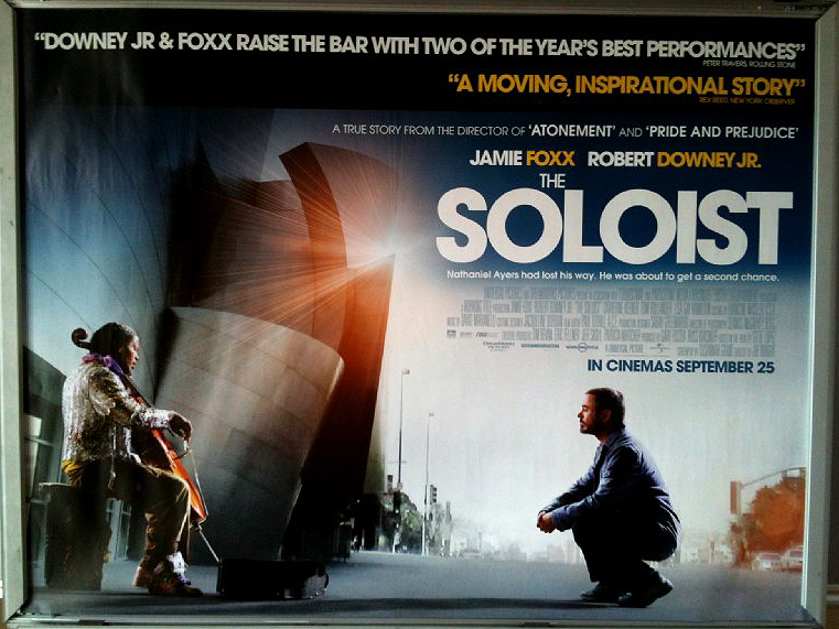 SOLOIST, THE: Main UK Quad Film Poster