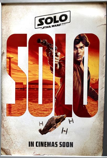 Cinema Poster: SOLO A STAR WARS STORY 2018 (Solo One Sheet) Alden Ehrenreich