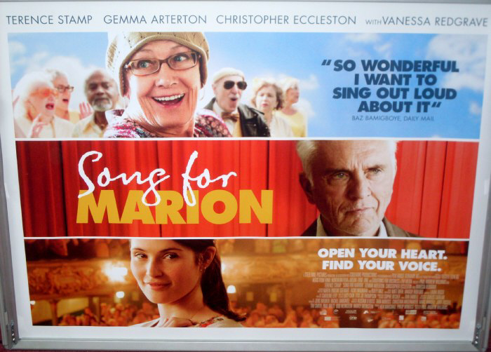 SONG FOR MARION: UK Quad Film Poster SONG FOR MARION: UK Quad Film Poster