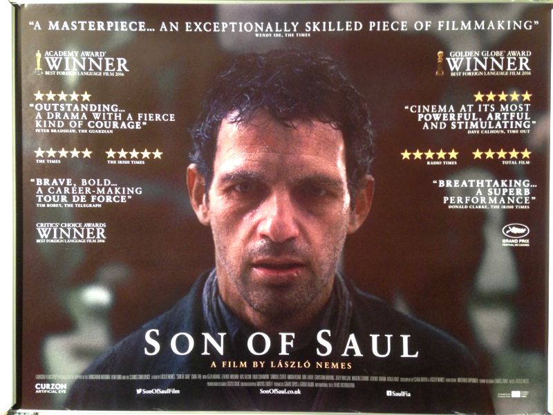 Cinema Poster: SON OF SAUL aka Saul fia 2016 (Quad) Gza Rhrig Urs Rechn
