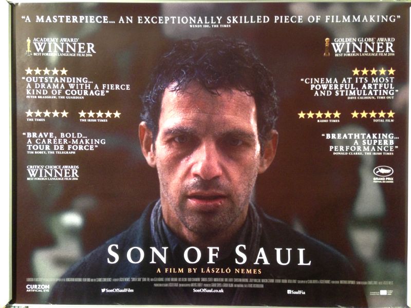 Cinema Poster: SON OF SAUL aka Saul fia 2016 (Quad) Géza Röhrig Urs Rechn Cinema Poster: SON OF SAUL aka Saul fia 2016 (Quad) Géza Röhrig Urs Rechn