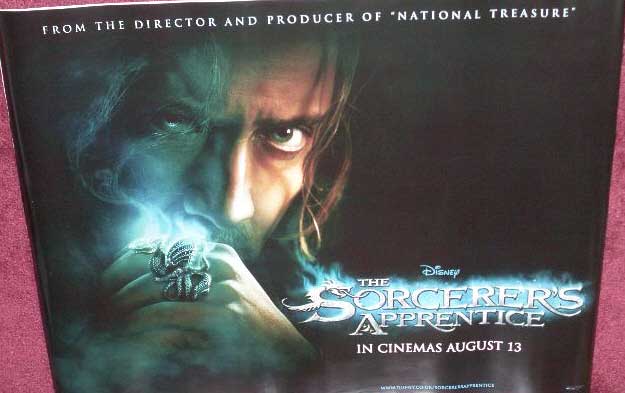 SORCERER'S APPRENTICE, THE: Advance UK Quad Film Poster SORCERER'S APPRENTICE, THE: Advance UK Quad Film Poster