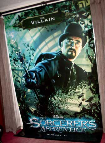 SORCERER'S APPRENTICE, THE: Villain Cinema Banner SORCERER'S APPRENTICE, THE: Villain Cinema Banner