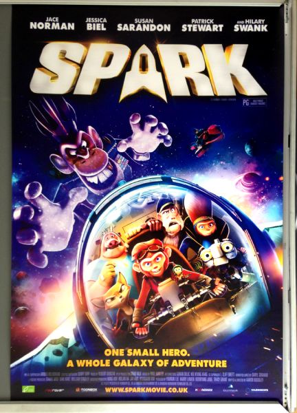 Cinema Poster: SPARK A SPACE TAIL 2017 (One Sheet) Jessica Biel Cinema Poster: SPARK A SPACE TAIL 2017 (One Sheet) Jessica Biel