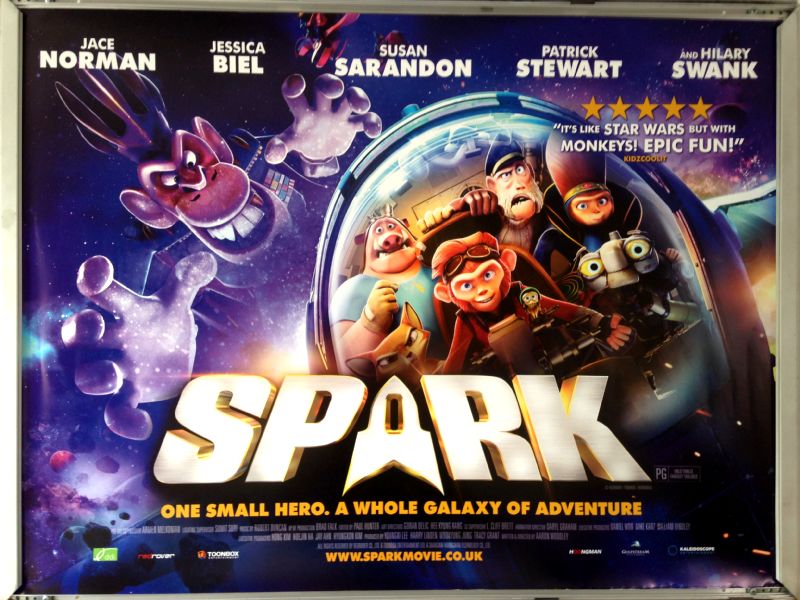 Cinema Poster: SPARK A SPACE TAIL 2017 (Quad) Jessica Biel Cinema Poster: SPARK A SPACE TAIL 2017 (Quad) Jessica Biel