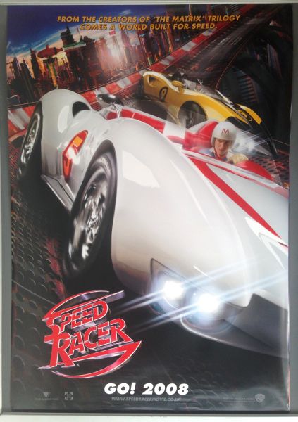 Cinema Poster: SPEED RACER 2008 (Main One Sheet) Emile Hirsch Christina Ricci