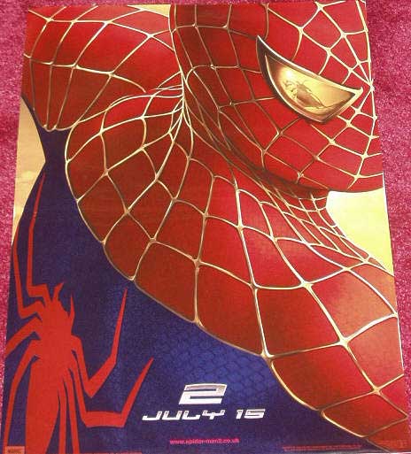 SPIDERMAN 2: Large Sticker SPIDERMAN 2: Large Sticker
