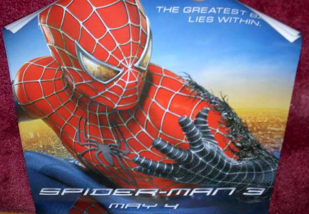 SPIDER-MAN 3: Cinema Promo Sticker SPIDER-MAN 3: Cinema Promo Sticker