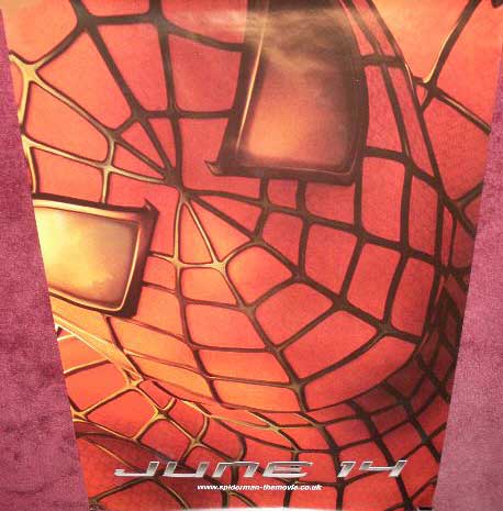 SPIDERMAN: Bus Shelter Promo Poster SPIDERMAN: Bus Shelter Promo Poster