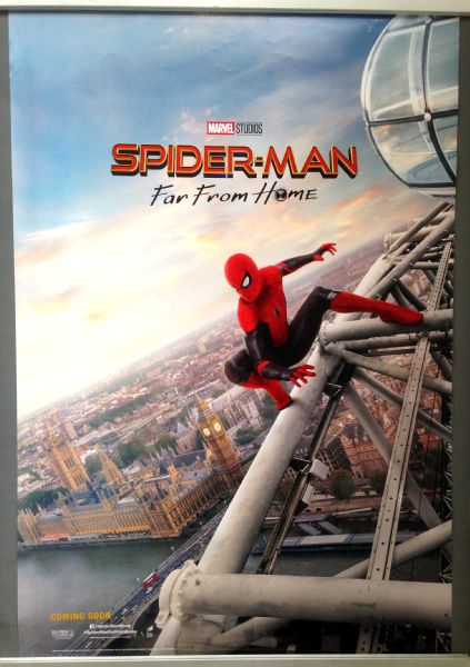 Cinema Poster: SPIDER-MAN FAR FROM HOME 2019 (London Eye Westminster One Sheet) Cinema Poster: SPIDER-MAN FAR FROM HOME 2019 (London Eye Westminster One Sheet)